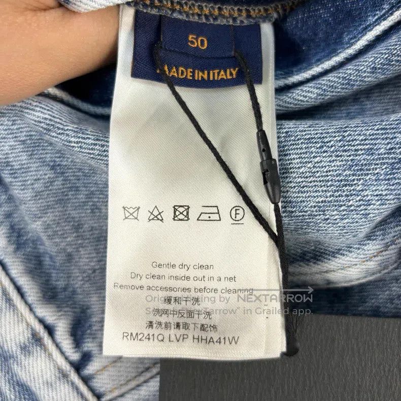 Issey Miyake Louis Vuitton Washed Casual Tag DNA Denim Jacket Size US M / EU 48-50 / 2 - 5 Thumbnail