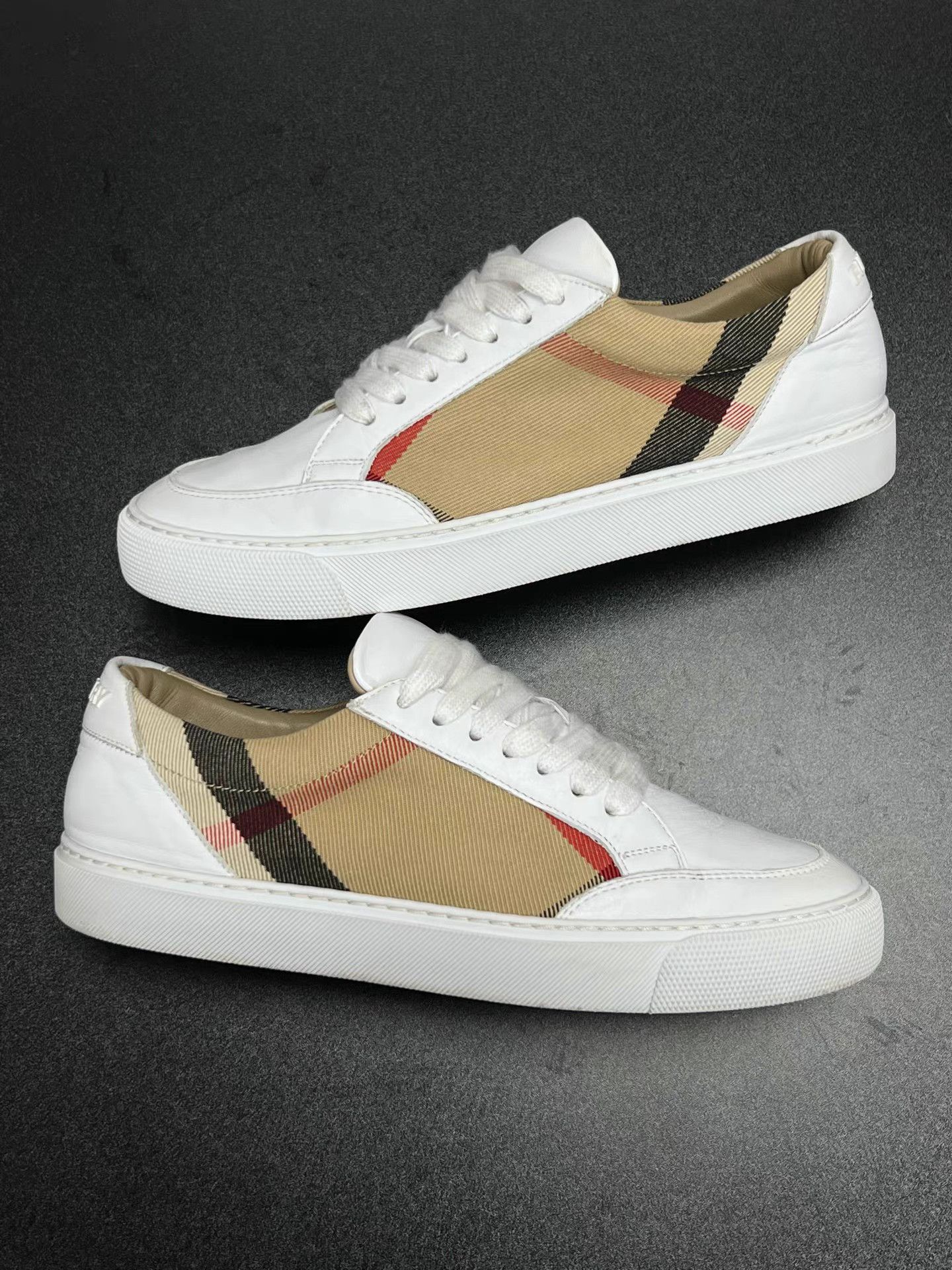 Burberry Burberry Check Low-Top Sneakers K15 Size US 6 / IT 36 - 5 Thumbnail