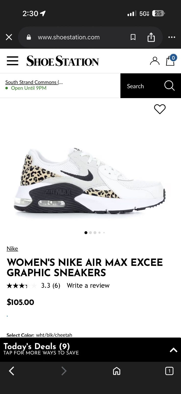 Nike Nike Air Max Excee Size 10.5 Size US 10.5 / EU 43-44 - 2 Thumbnail