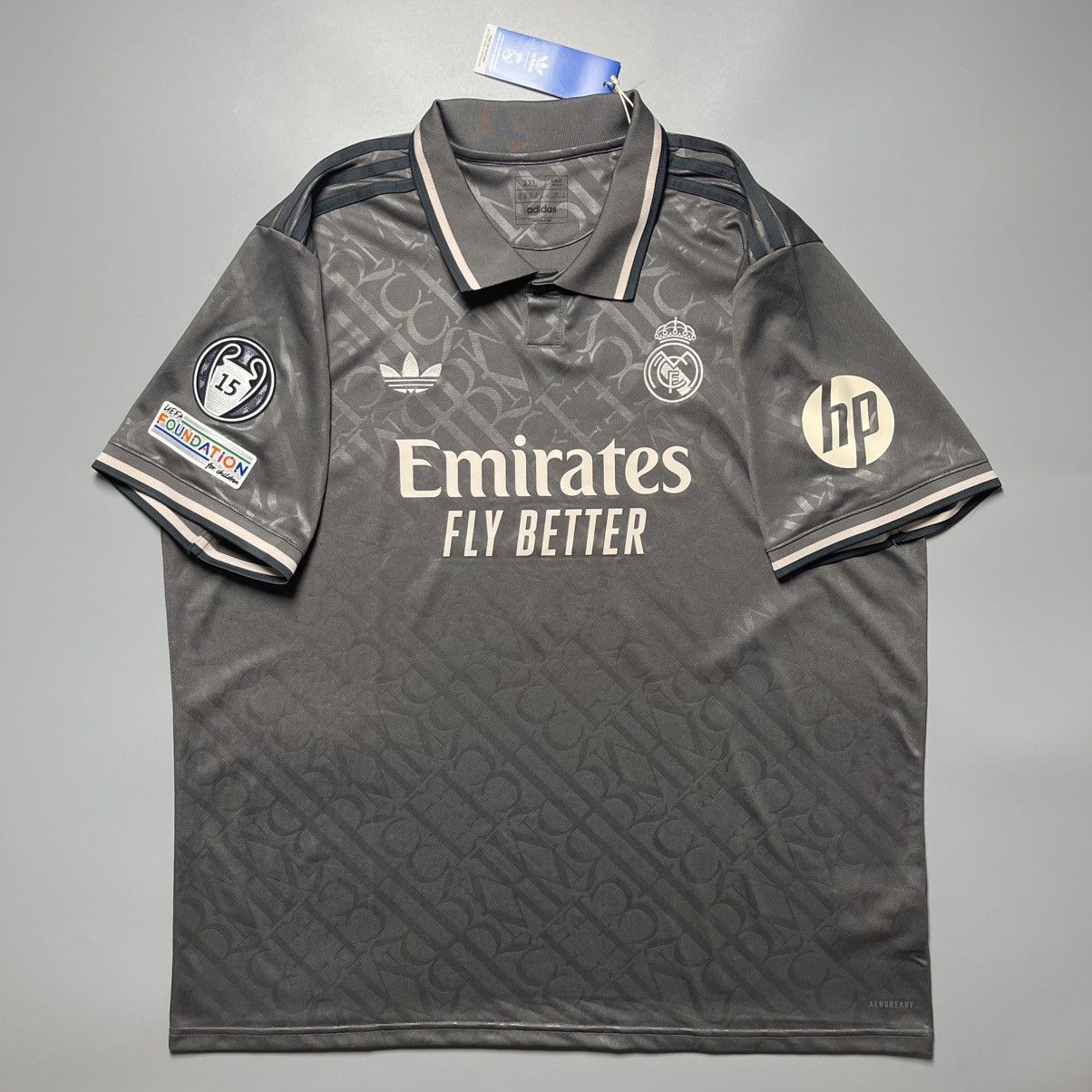 Adidas REAL MADRID ADIDAS 2024/2025 SOCCER THIRD JERSEY #21 BRAHIM Size US XXL / EU 58 / 5 - 2 Thumbnail