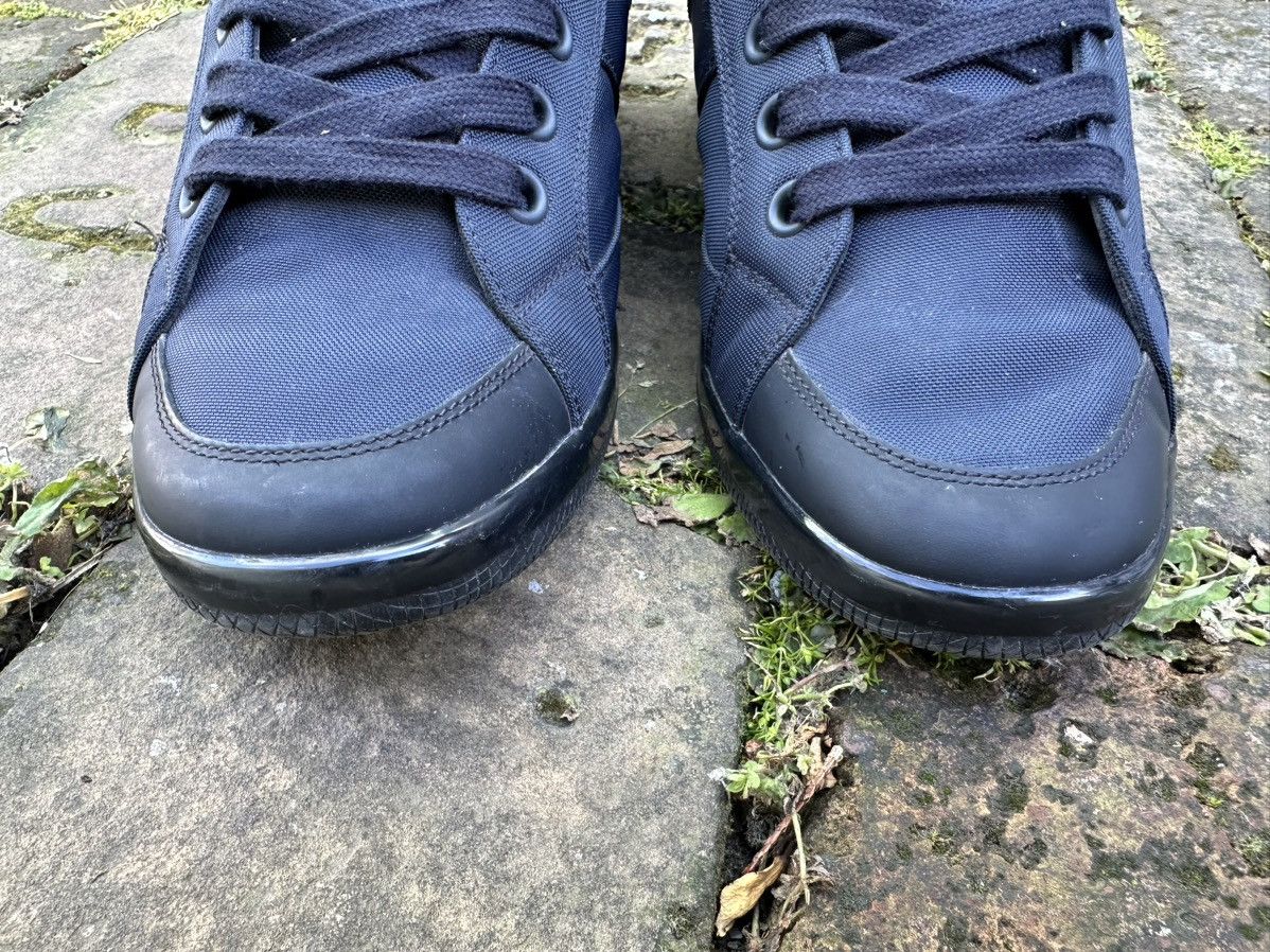 Prada 💫Prada💫(4T 3029) High Top Canvas Sneakers U.K-10.5/U.S-11.5 Size US 11.5 / EU 44-45 - 7 Thumbnail