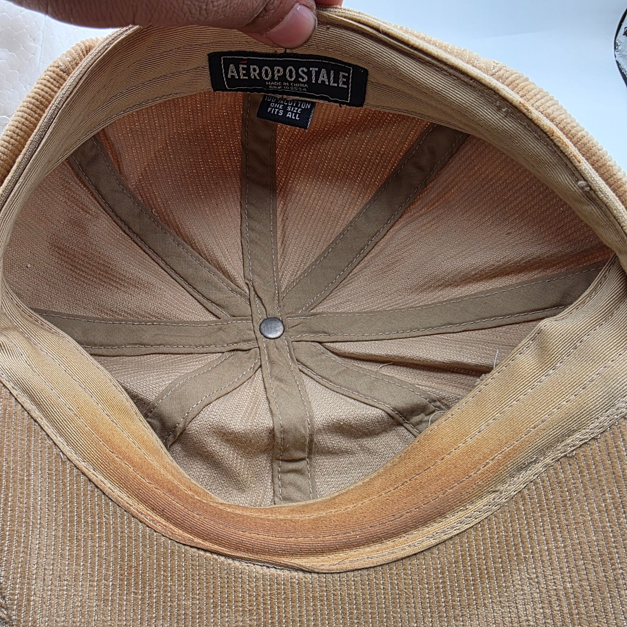 Aeropostale Aeropostale Corduroy Brown Newsboy Caddy Hat Cap Casual Spor Size ONE SIZE - 7 Thumbnail