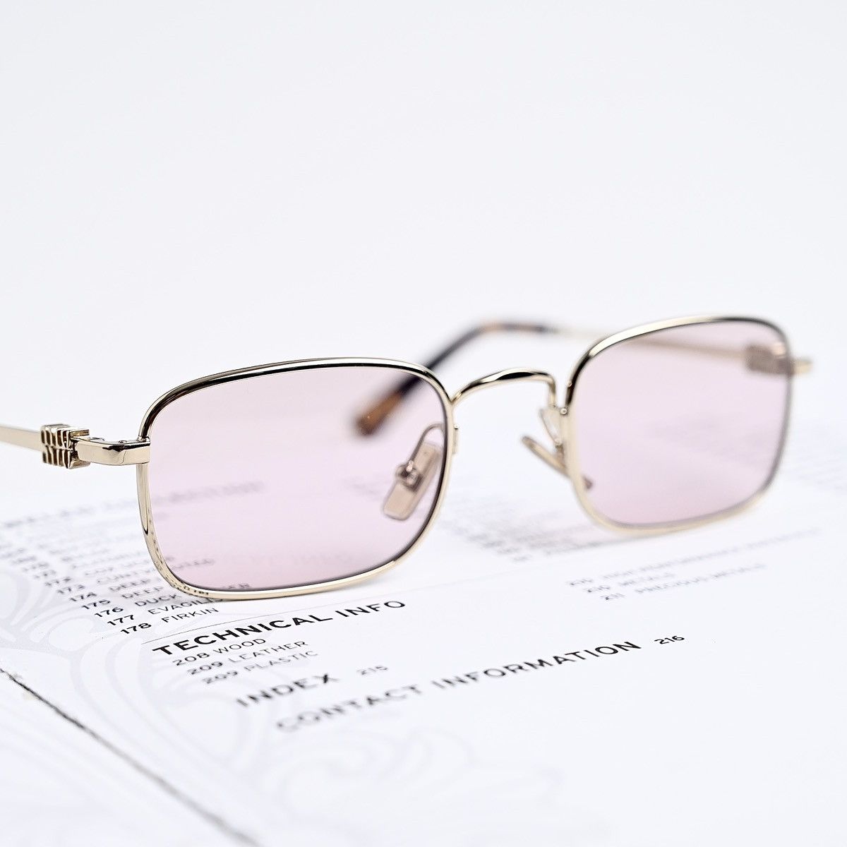 Miu Miu MIU MIU 0MU A53S SUNGLASSES Size ONE SIZE - 10 Thumbnail