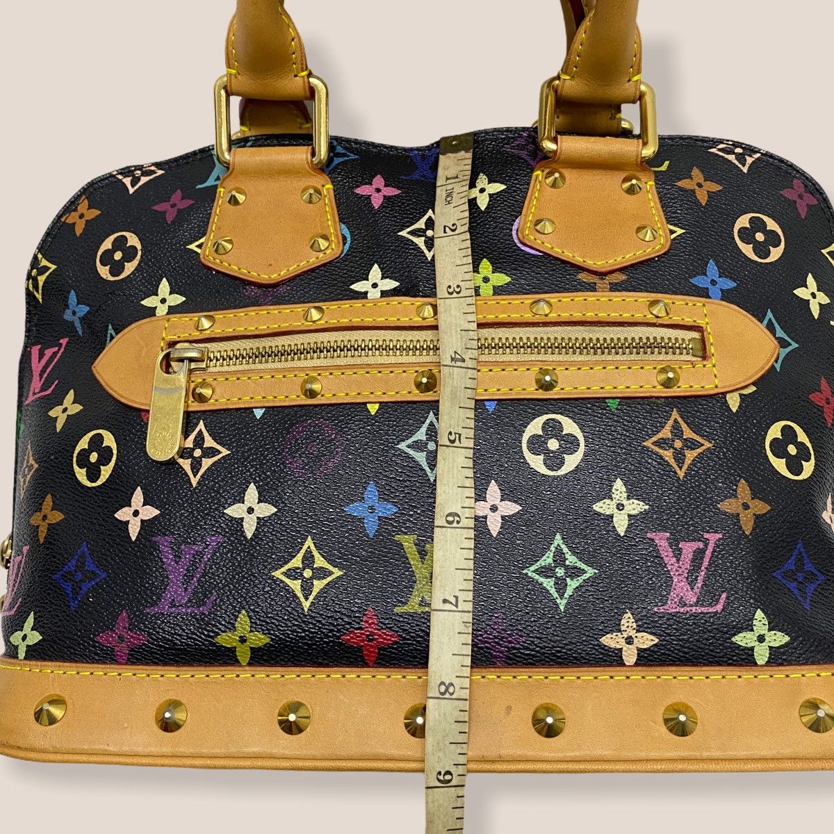 Louis Vuitton ‼️LAST DROP‼️ LOUIS VUITTON MURAKAMI ALMA PM MULTI COLOR BAG Size ONE SIZE - 16 Thumbnail