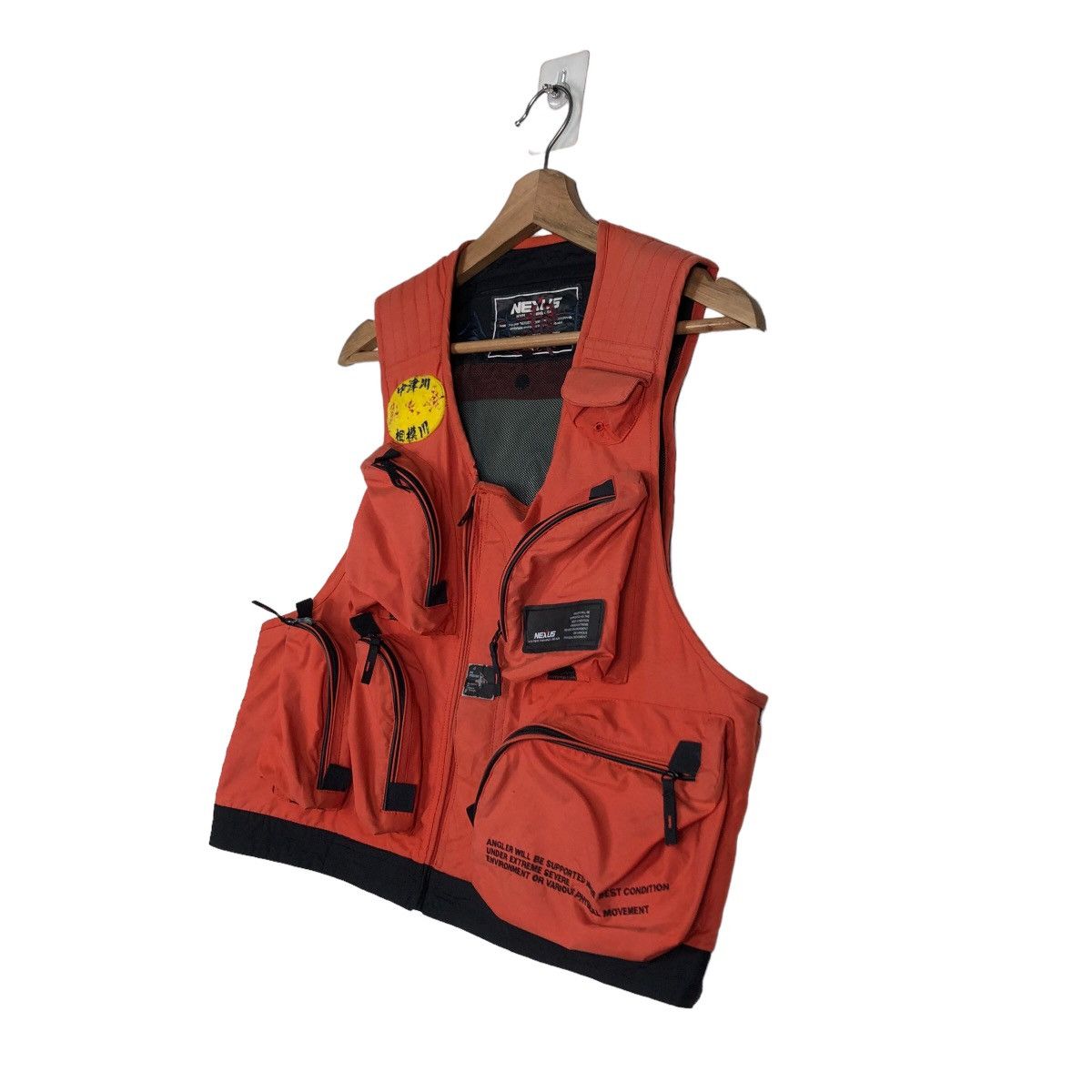 Japanese Brand 🔥Vintage Utility Vest Multi Pocket Cargo Nexus Japan Size US L / EU 52-54 / 3 - 2 Thumbnail