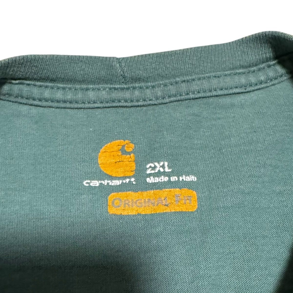 Carhartt Carhartt Distressed Cotton Long Sleeve Shirt Men's 2XL Size US XXL / EU 58 / 5 - 10 Thumbnail
