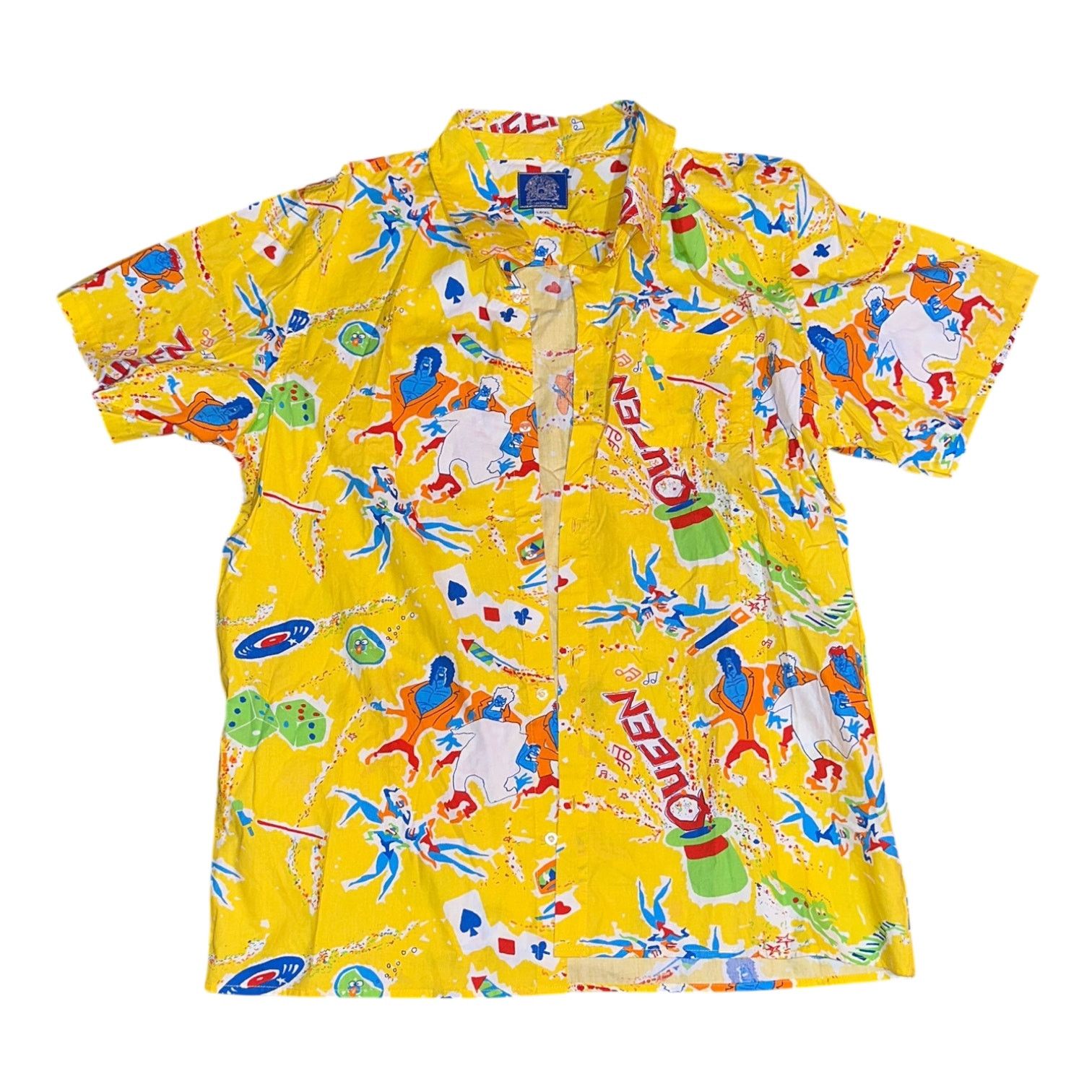 Other VINTAGE QUEEN 1986 HAWAIIAN SHIRT - SUPER RARE - NEVER WORN Size US L / EU 52-54 / 3 - 1 Thumbnail