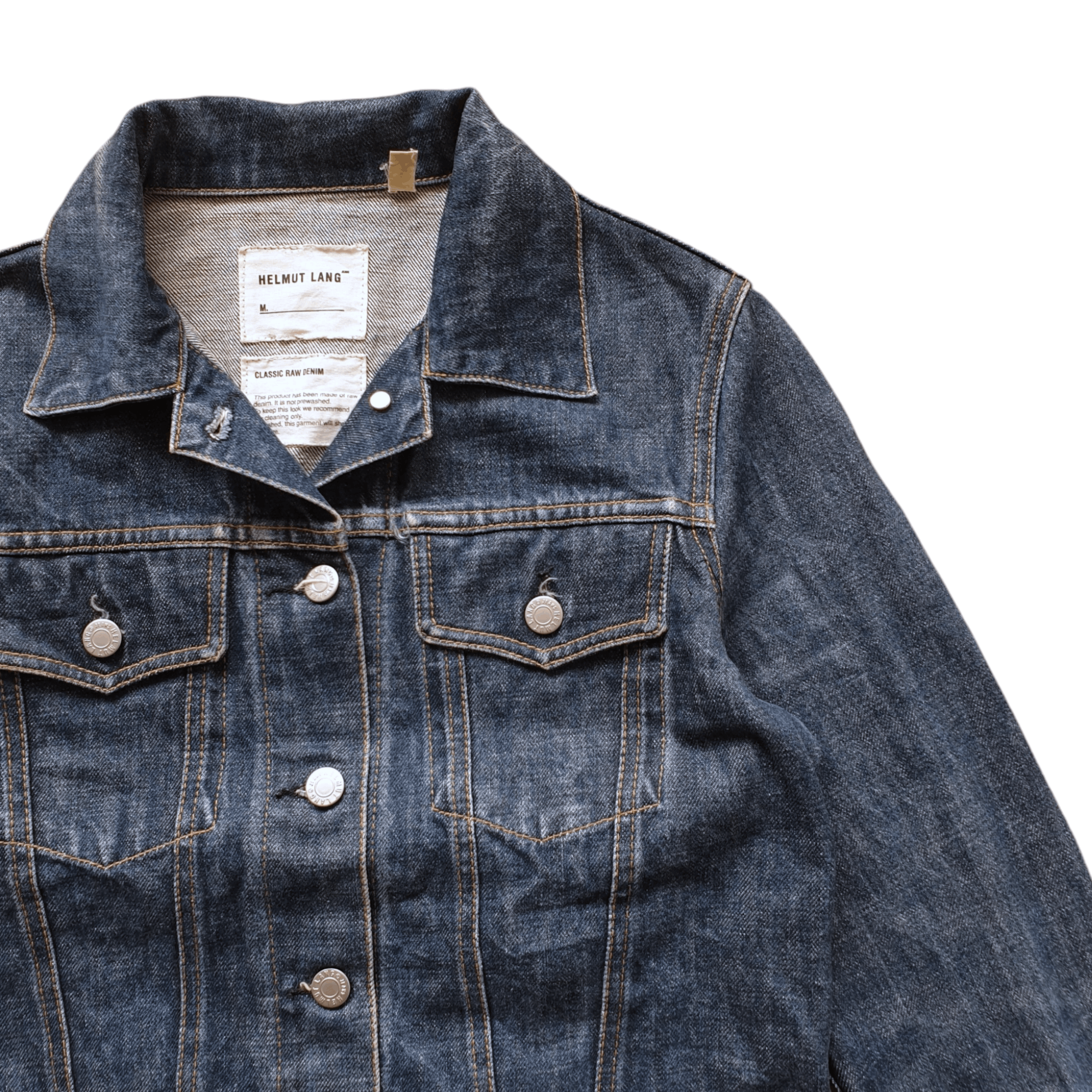 Helmut Lang Vintage Helmut Lang Denim Jacket Size US M / EU 48-50 / 2 - 5 Thumbnail