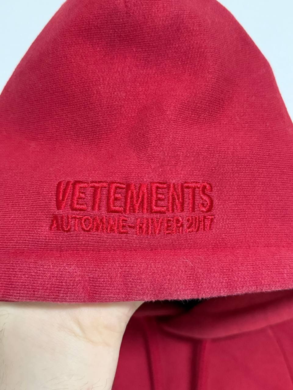 Vetements VETEMENTS EXCLUSIVE SV COLLABORATION RED USSR HOODIE Size US XS / EU 42 / 0 - 4 Thumbnail