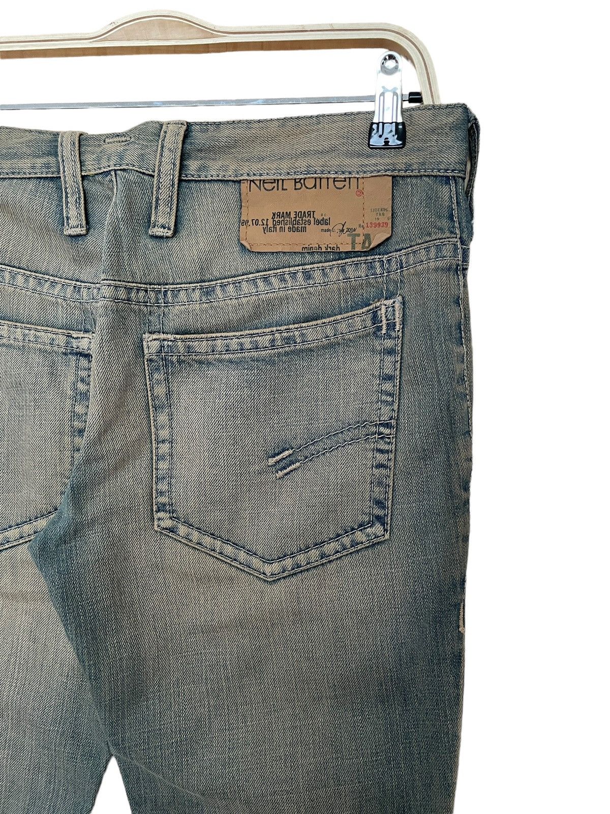 Neil Barrett × Vintage Vintage Brand Neil Barrett Jeans 2000s Size US 30 / EU 46 - 11 Thumbnail