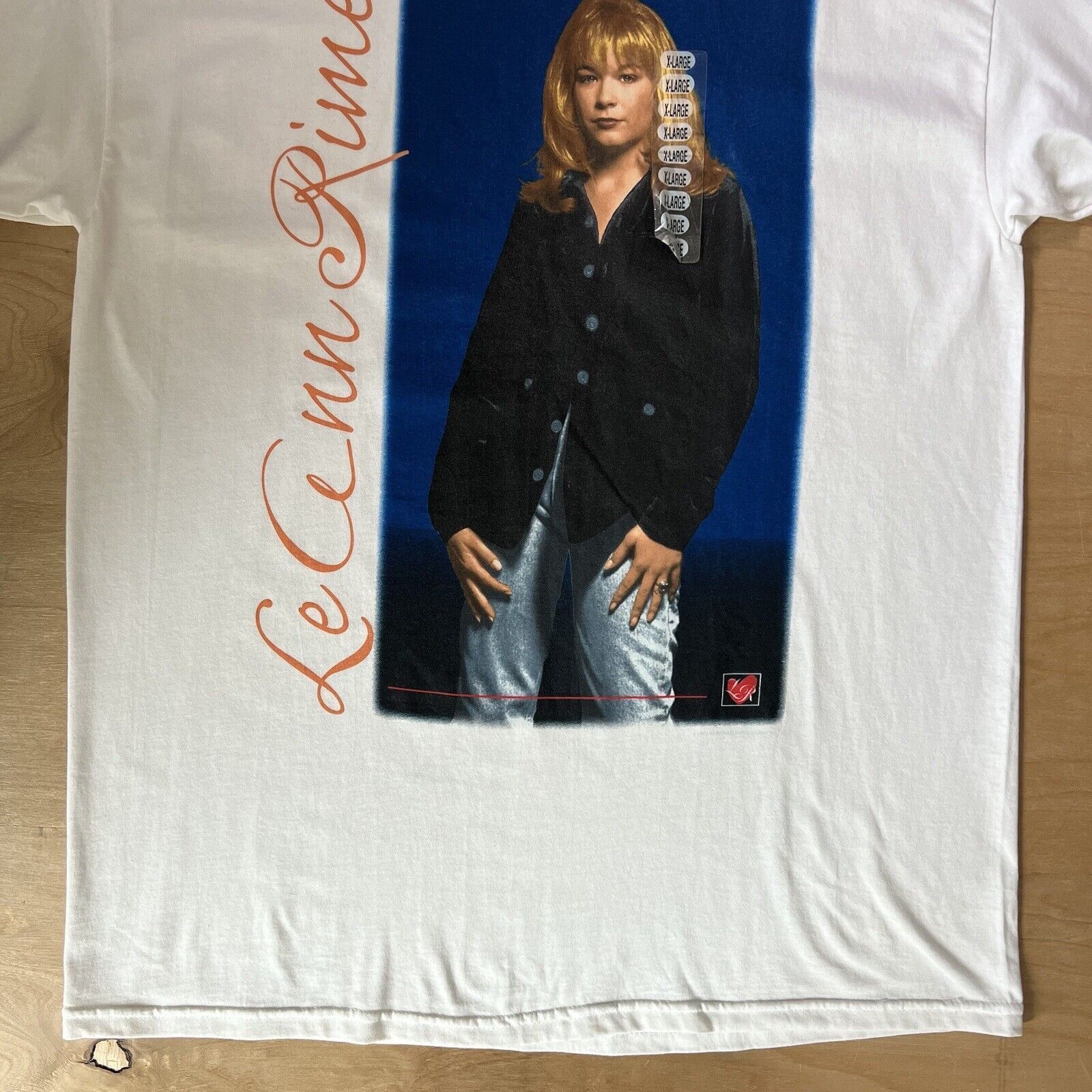 Vintage Vintage Leann Rimes Shirt XL White 90s Country Music Tour Size US XL / EU 56 / 4 - 3 Thumbnail