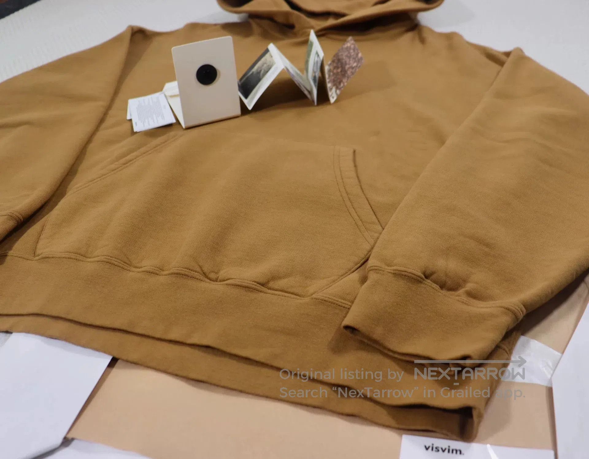 Visvim Visvim Amplus Hoodie in Mustard Color. Size US M / EU 48-50 / 2 - 4 Thumbnail