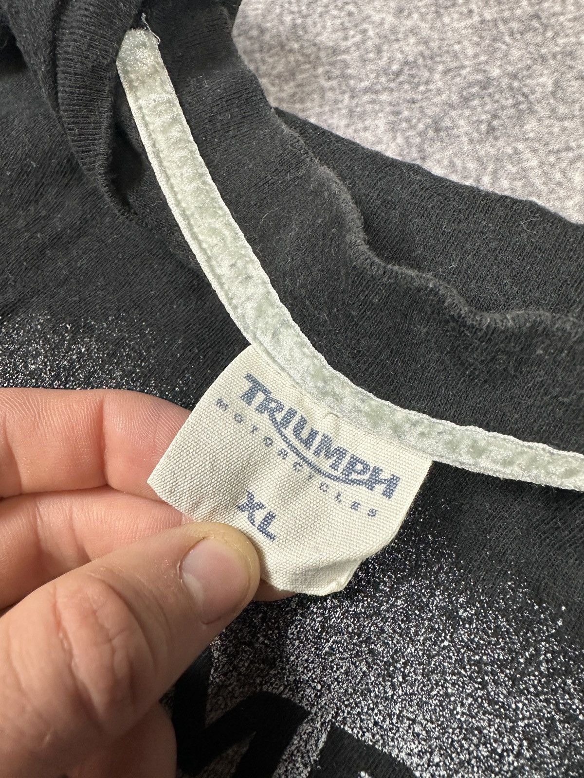 Vintage Y2K Vintage Triumph Big Logo Streetwear Rare USA Moto Racing Size US XL / EU 56 / 4 - 3 Thumbnail