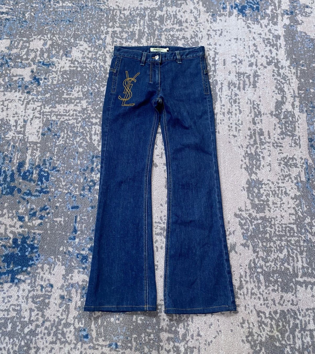 Yves Saint Laurent Yvesaint Laurent Bootcut Denim Jeans Size US 28 / EU 44 - 1 Thumbnail