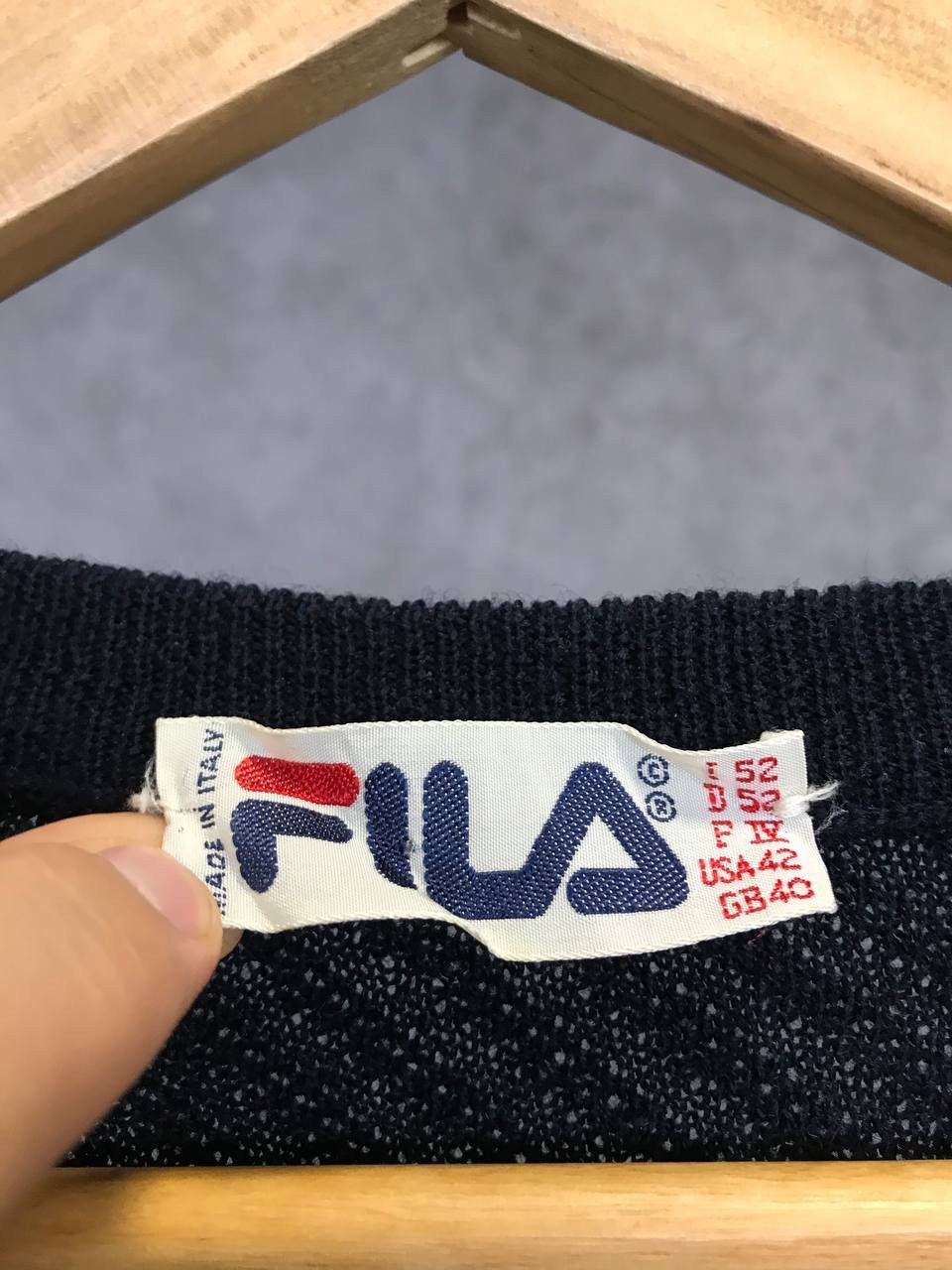 Fila Fila vintage rare vest Size US L / EU 52-54 / 3 - 3 Thumbnail