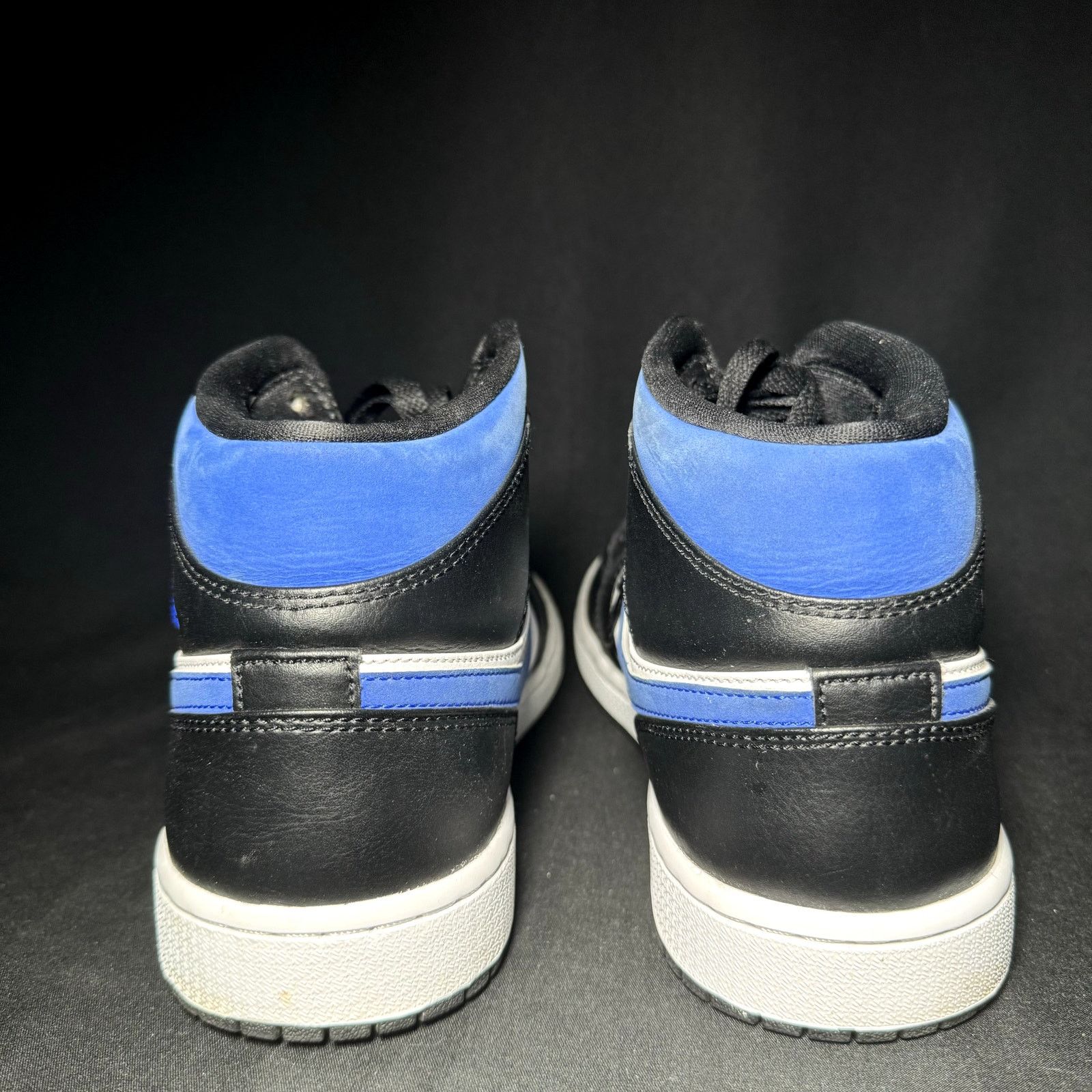 Jordan Brand × Nike Size 9.5 - Nike Air Jordan 1 Mid Racer Blue 2021 Men's Shoes Size US 9.5 / EU 42-43 - 5 Thumbnail