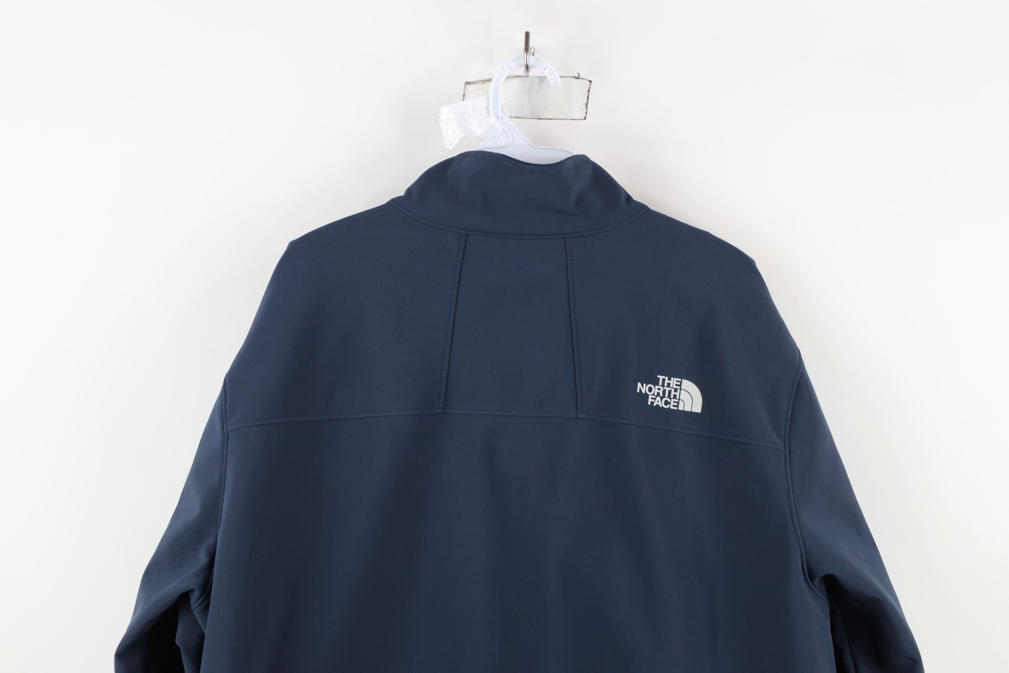 The North Face × Vintage The North Face Barrier Fleece Lined Soft Shell Jacket Blue Size US XL / EU 56 / 4 - 14 Thumbnail