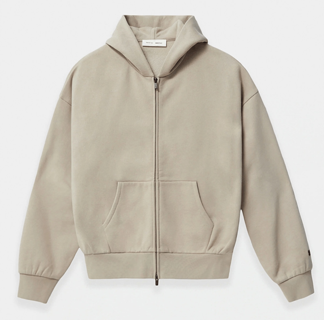 Fear of God Fear of God Essentials Classic Fleece Zip Up Hoodie Timber L Size US L / EU 52-54 / 3 - 2 Thumbnail