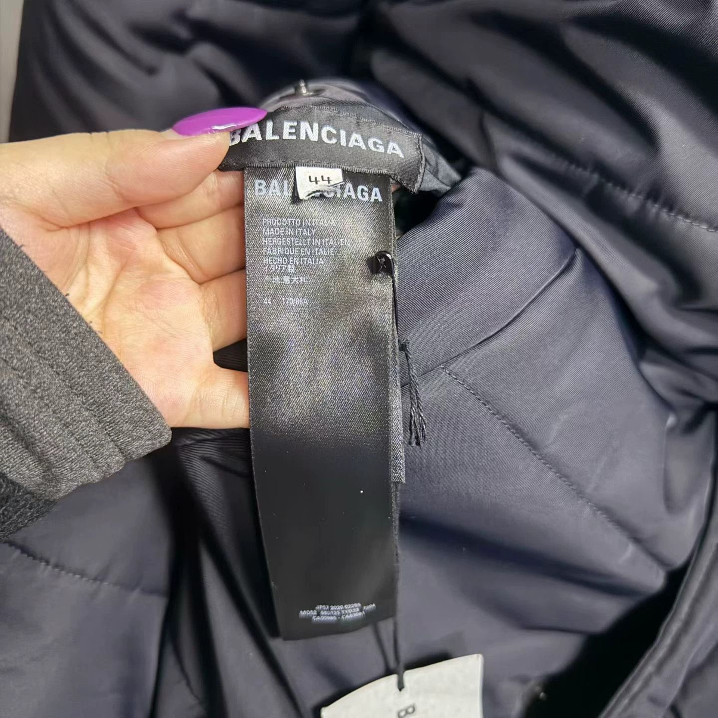 Balenciaga balenciaga black reversible down jacket coat Size US M / EU 48-50 / 2 - 3 Thumbnail