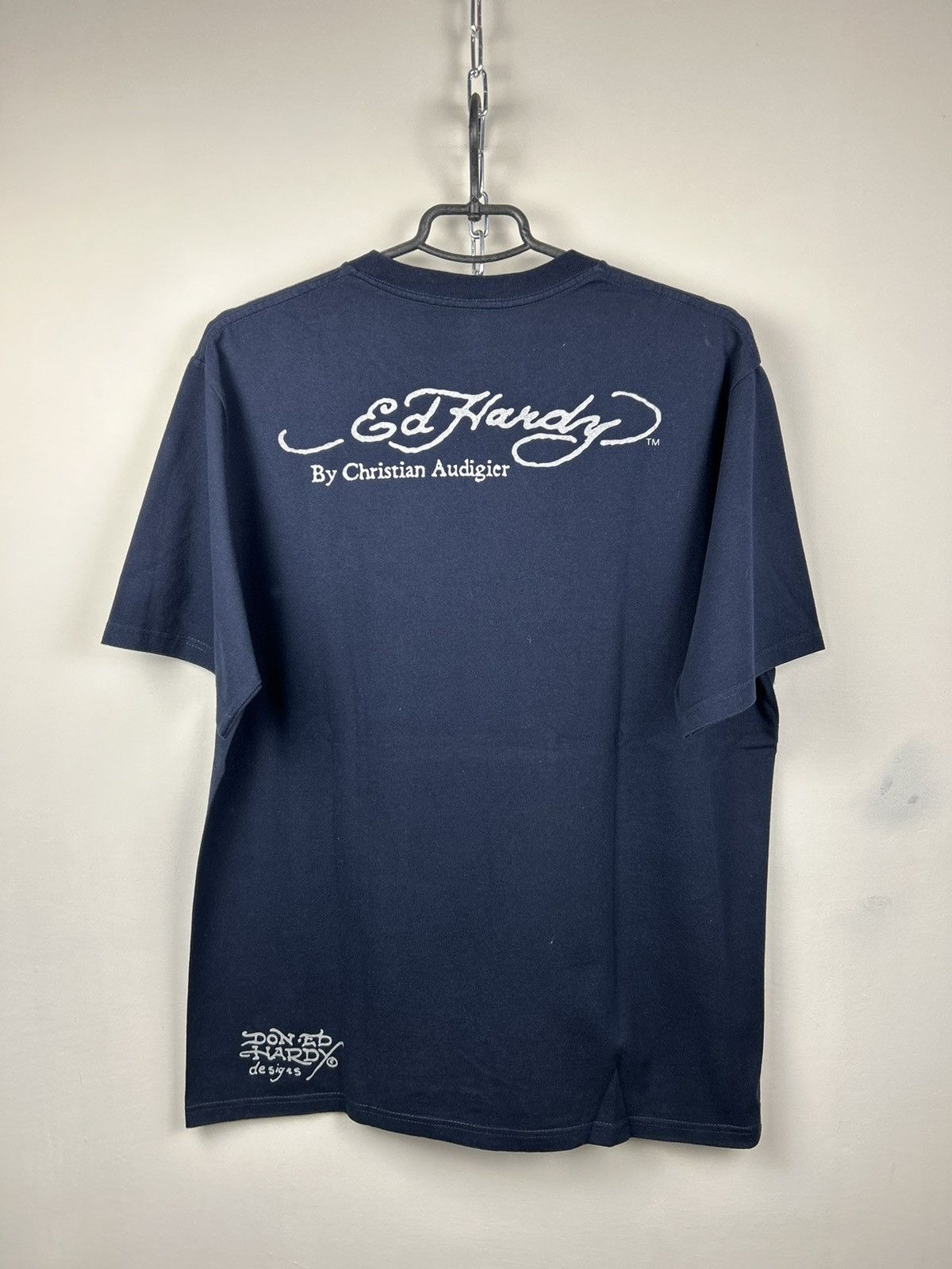 Ed Hardy Vintage Ed Hardy Graphic Print T shirt Size US XL / EU 56 / 4 - 12 Thumbnail