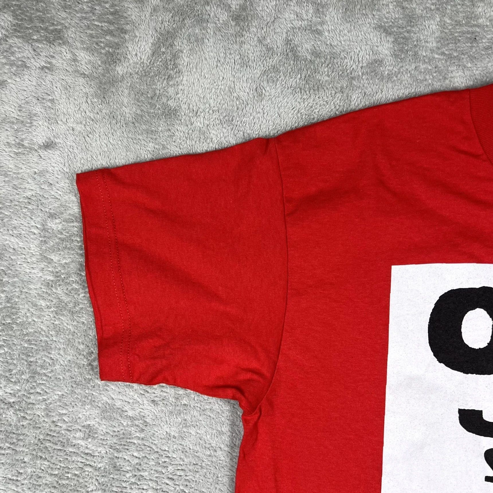 Vintage Union Made “One Job Should Be Enough” Shirt Mens Large Red Cotton Crew Neck Short Sleeve Size US L / EU 52-54 / 3 - 4 Thumbnail
