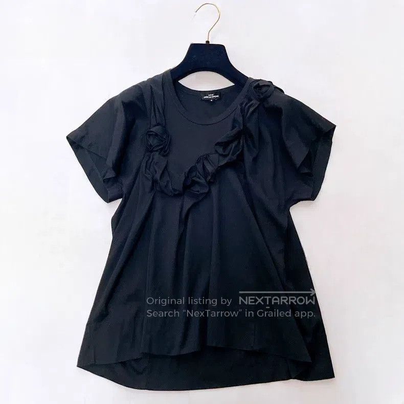 Comme des Garcons Comme Des Garcons Pinched rose short sleeves Size S / US 4 / IT 40 - 1 Thumbnail