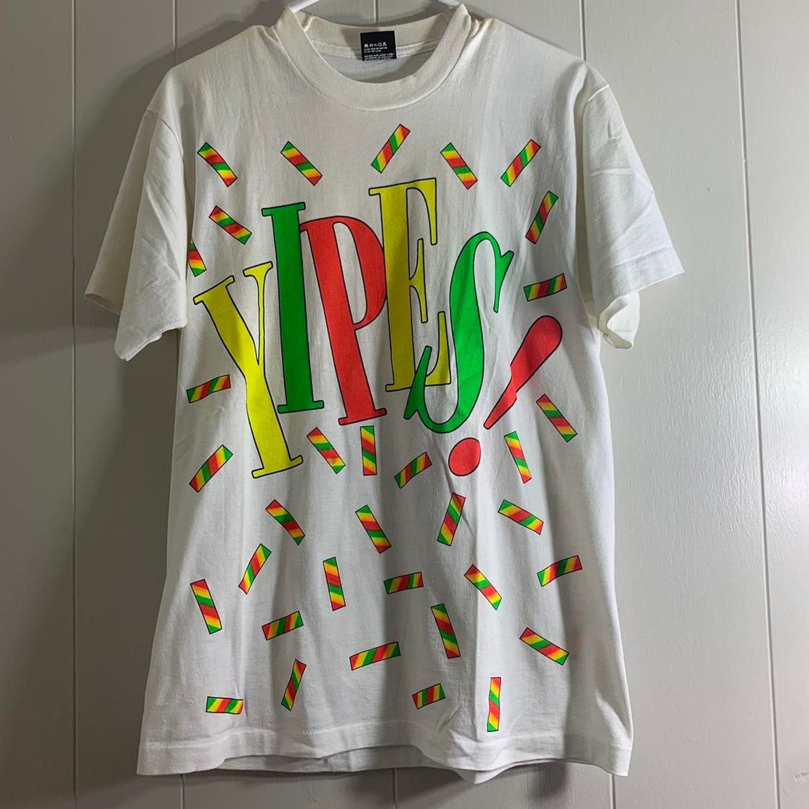Other vintage 1987 FRUIT STRIPES GUM single stitch AOP tee shirt L Size US L / EU 52-54 / 3 - 2 Thumbnail