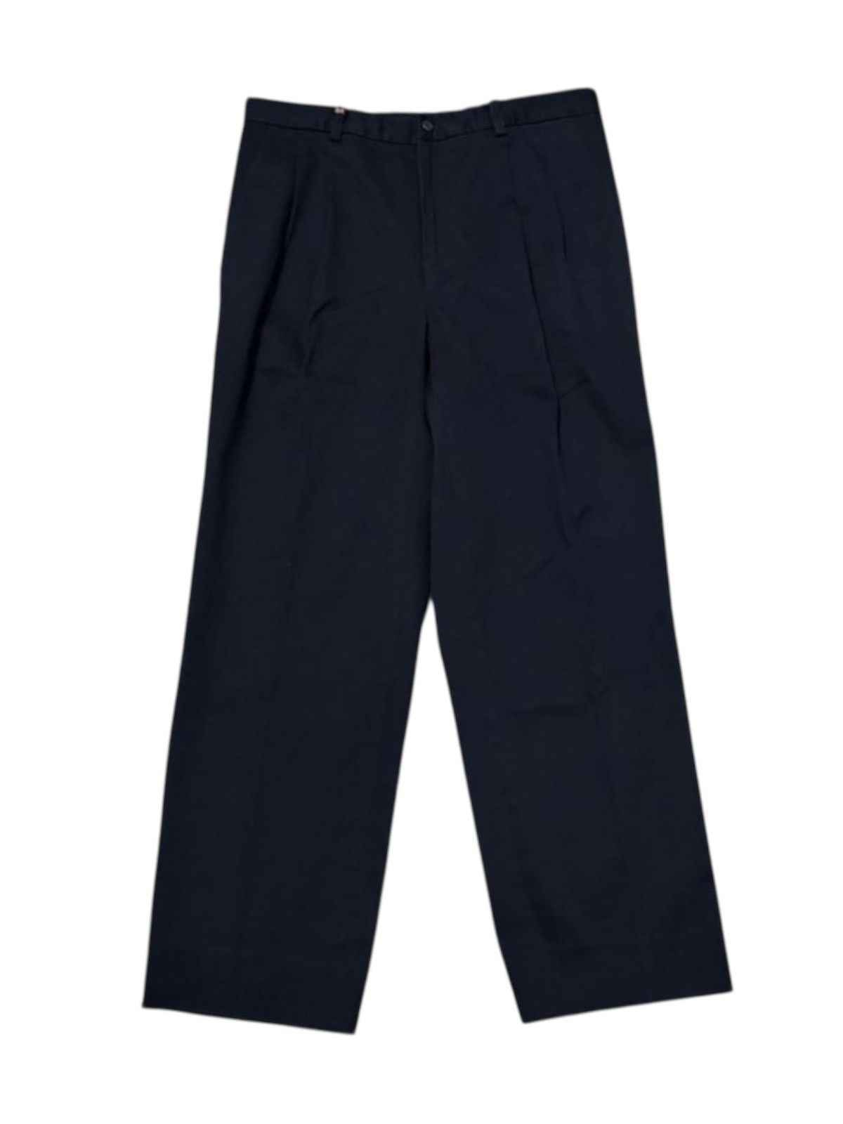 Balenciaga Wide Straight Pleated – Ultra High Rise slack