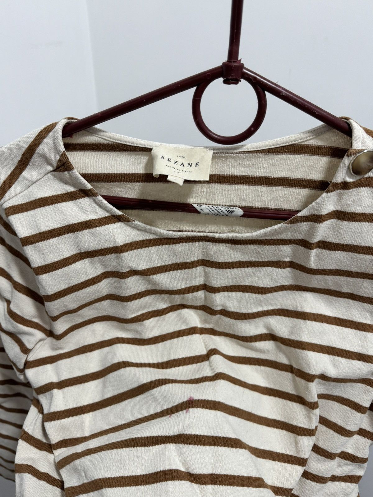Sezane Sezane Stripped Sweater Size S Size S / US 4 / IT 40 - 3 Thumbnail