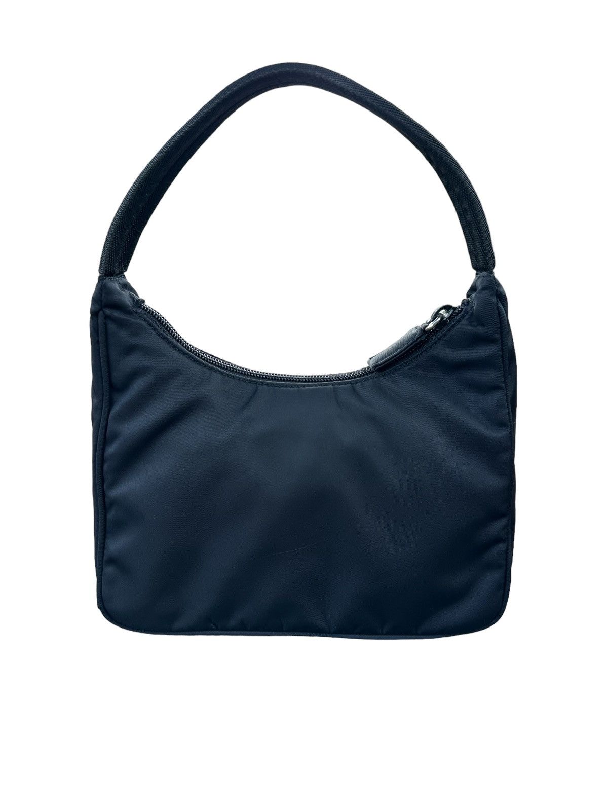 Prada AUTHENTIC PRADA MINI BLACK NYLON HOBO BAG Size ONE SIZE - 4 Thumbnail