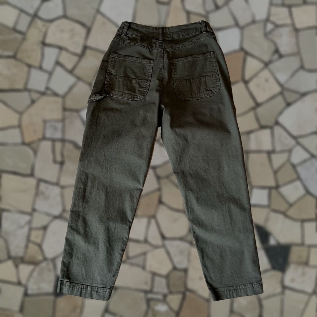 Marine Layer VINTAGE? No — Marine Layer Thermal Military Pant Maya Straight Olive Women’s 4 Pants Regular Green 4 inseam 24 in City Casual Workwear Urban Fashion Size 27" / US 4 / IT 40 - 1 Thumbnail