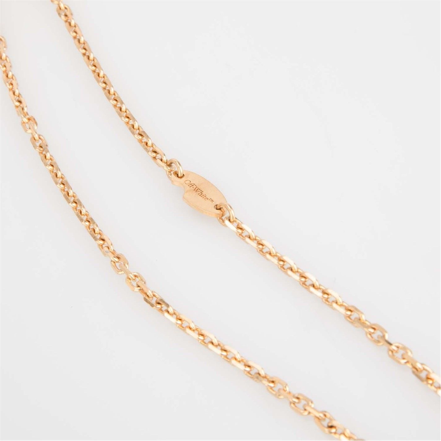 Off-White o1g2r1mq0225 Size: OS / Arrow Bloob Necklace in Golden Size ONE SIZE - 4 Thumbnail