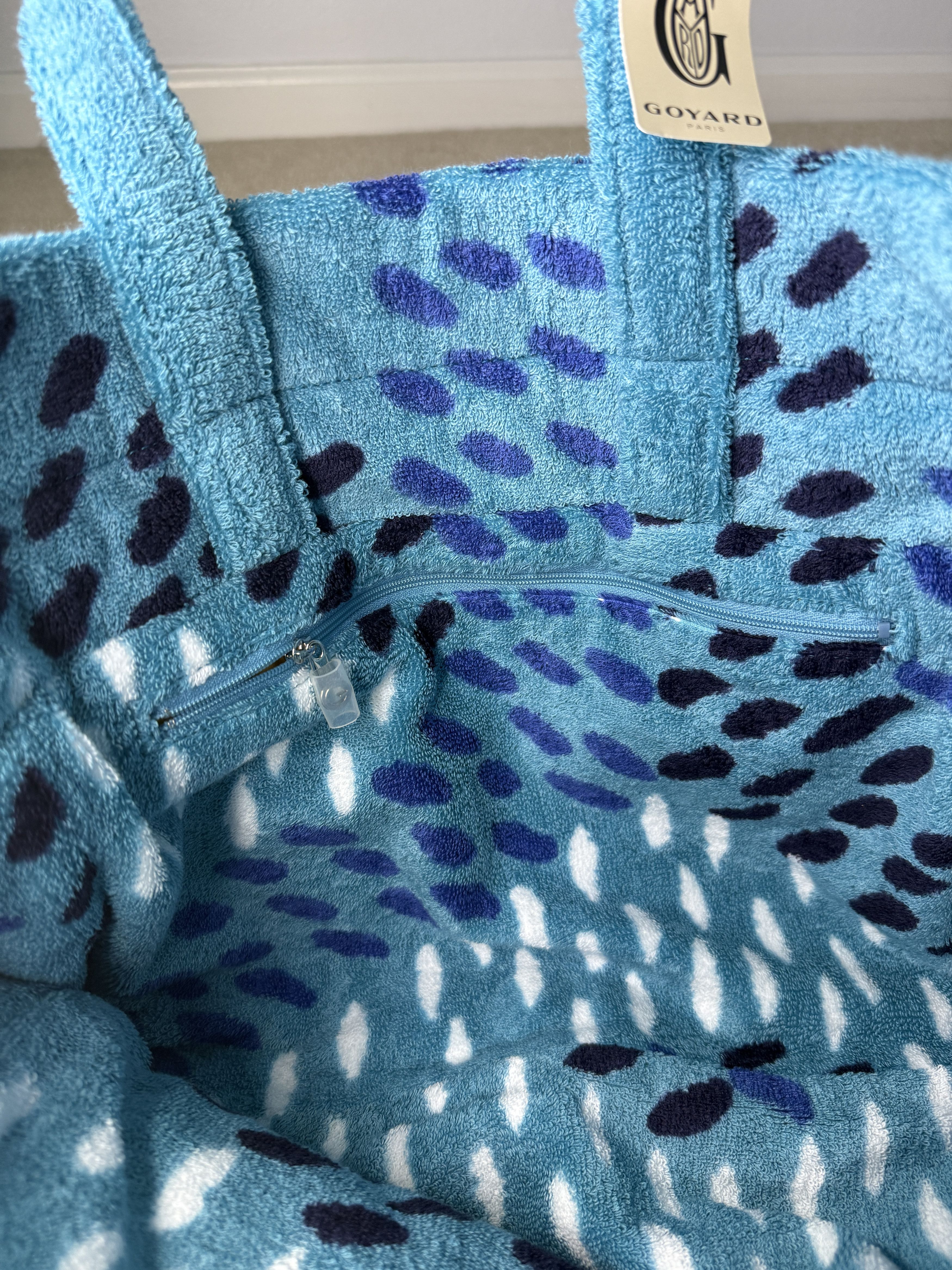 Goyard Ltd Edition Turquoise Goyardine Terry Cloth Eponge 2025 Size ONE SIZE - 5 Thumbnail