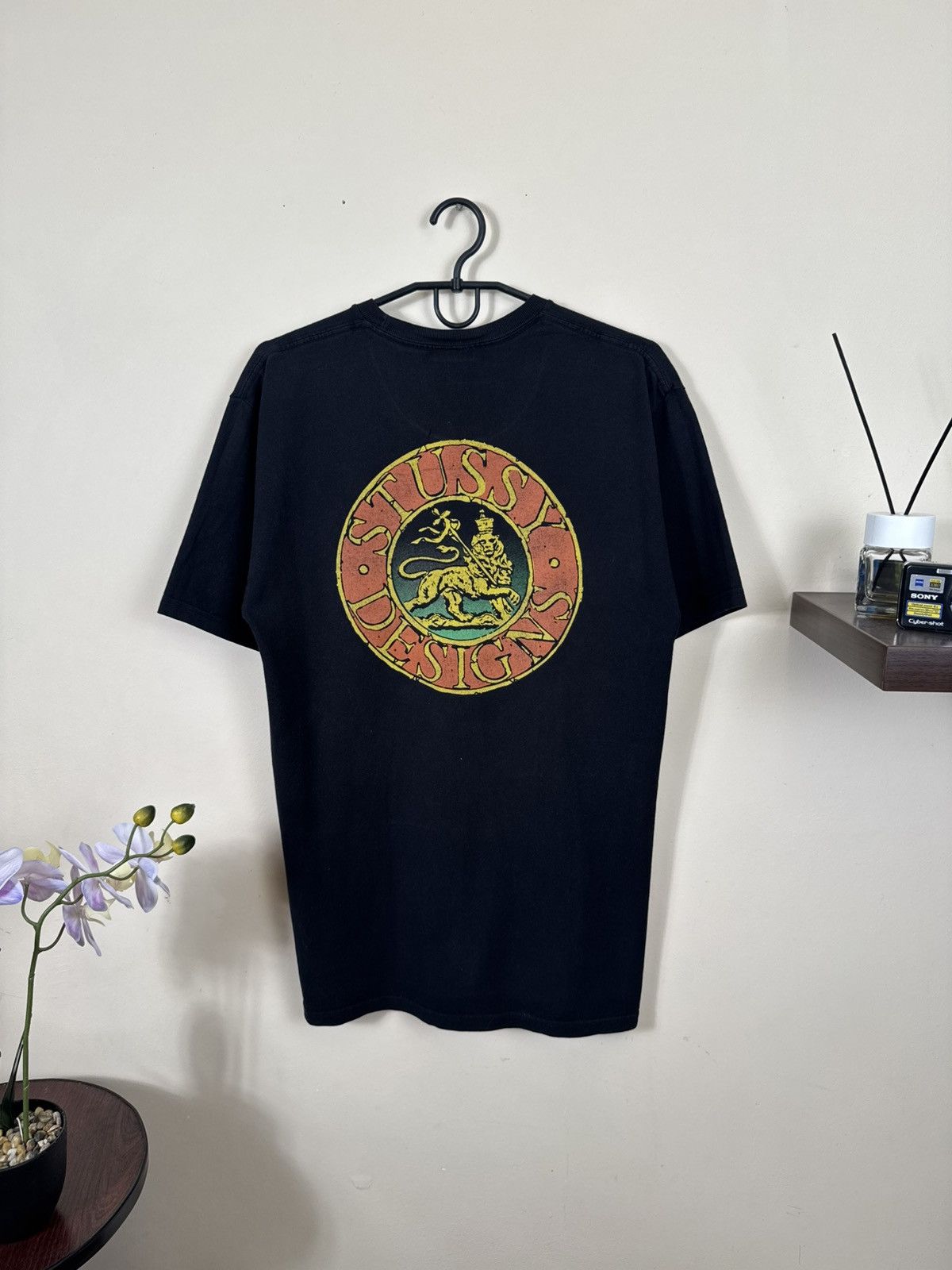 Stussy Stussy T shirt Designs Lion Black Streetwear Skate Surf M Size US M / EU 48-50 / 2 - 1 Thumbnail