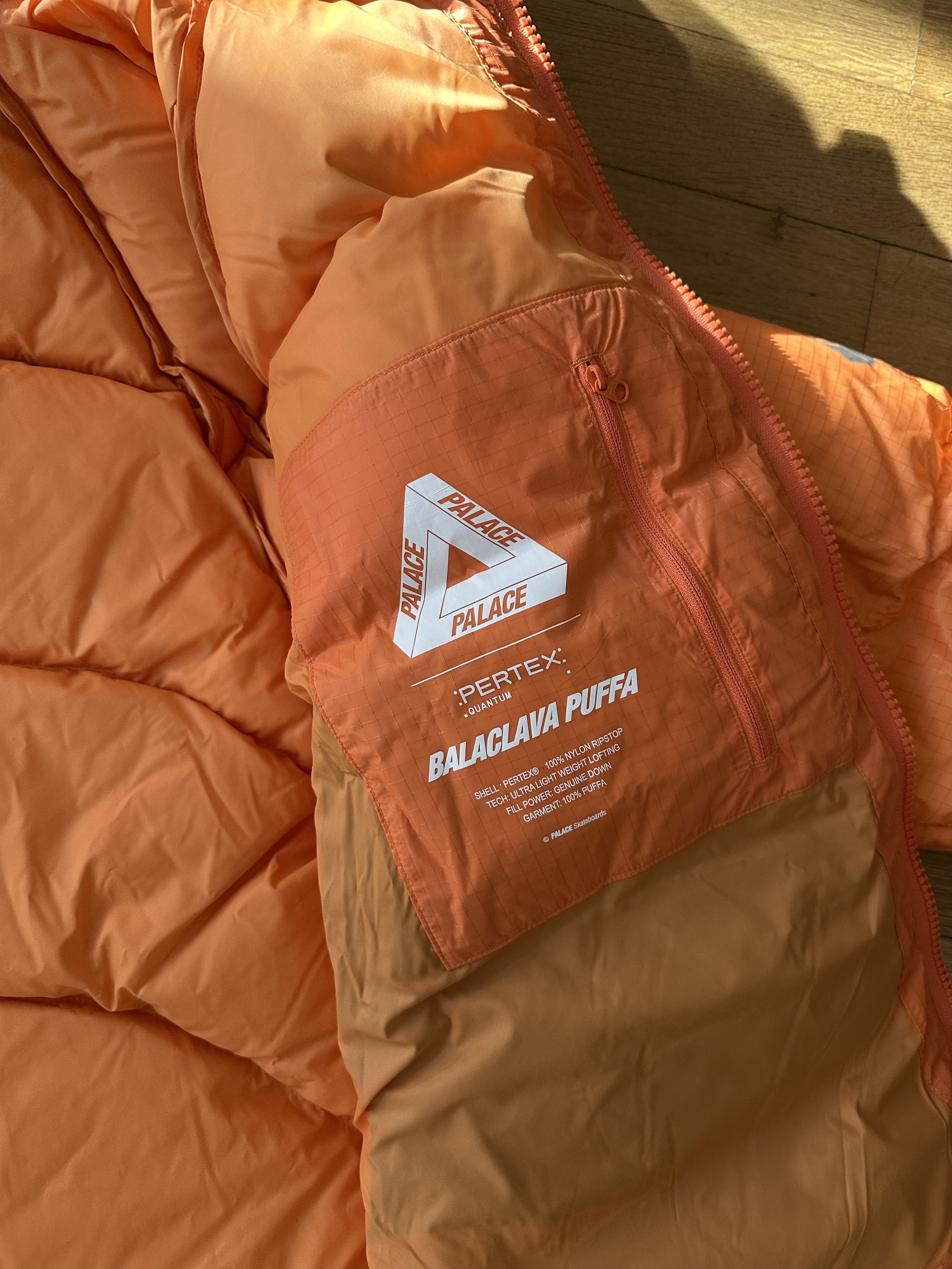 Palace Palace Pertex Quantum RS Down Jacket Orange Size US L / EU 52-54 / 3 - 8 Thumbnail
