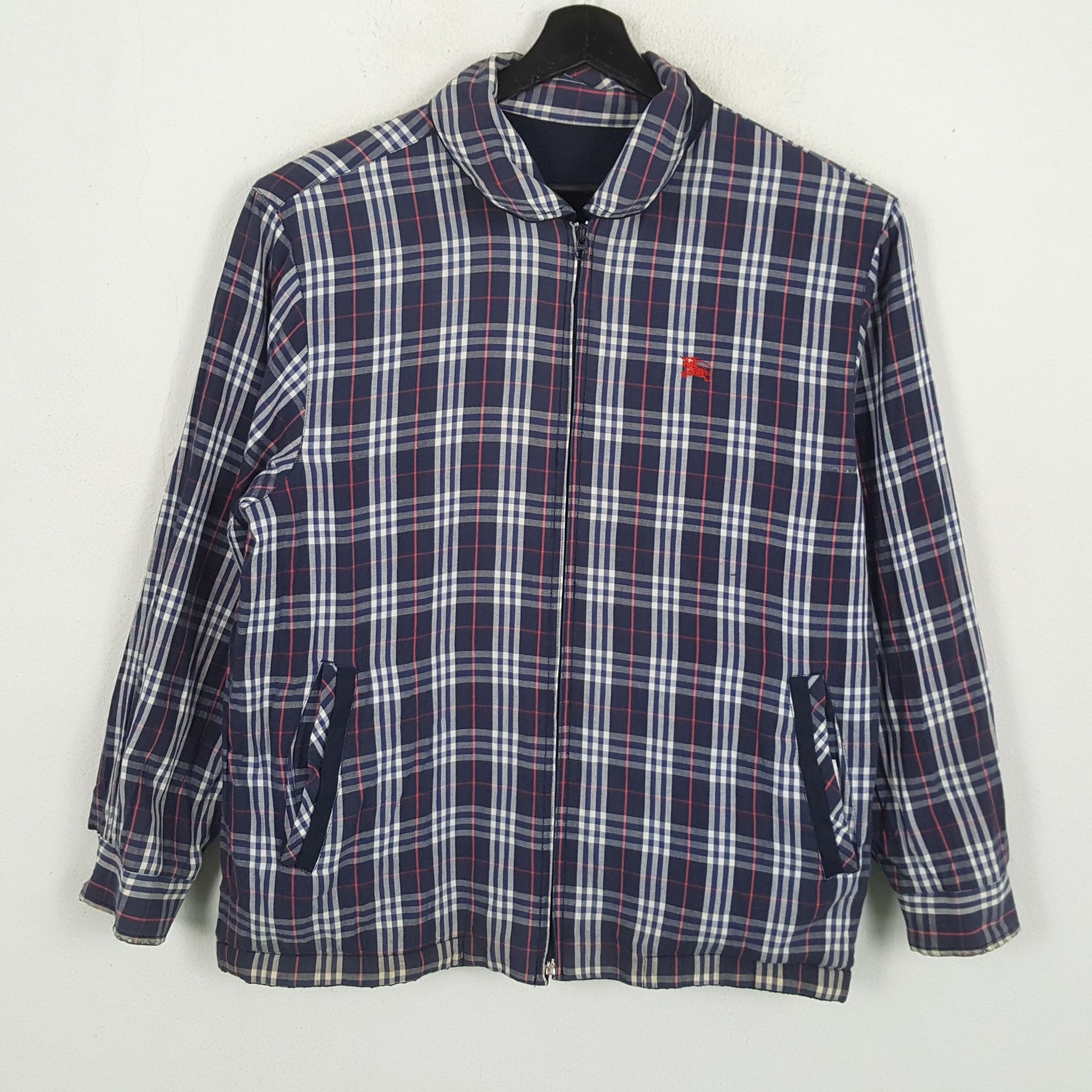 Burberry BURBERRYS Reversible Jacket Fashion Style Size US L / EU 52-54 / 3 - 4 Thumbnail
