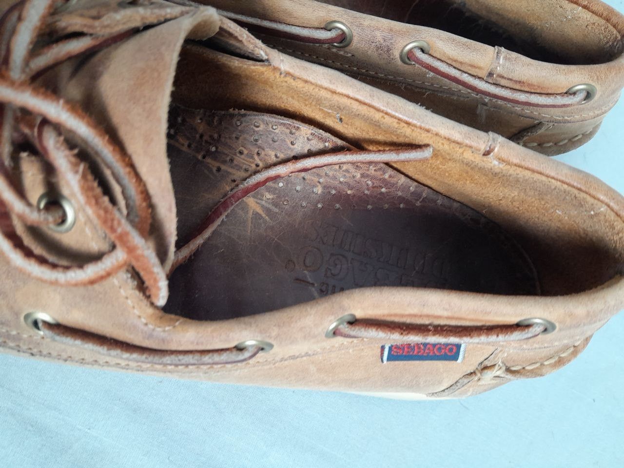 Sebago Sebago Classic Dan Brown Grained Leather Penny Loafers Size US 8 / EU 41 - 4 Thumbnail