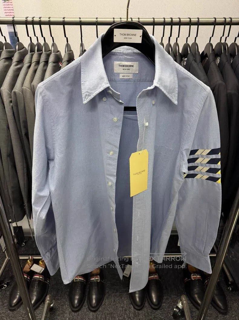 Thom Browne Thom Browne Classic Shirt Size US M / EU 48-50 / 2 - 1 Thumbnail