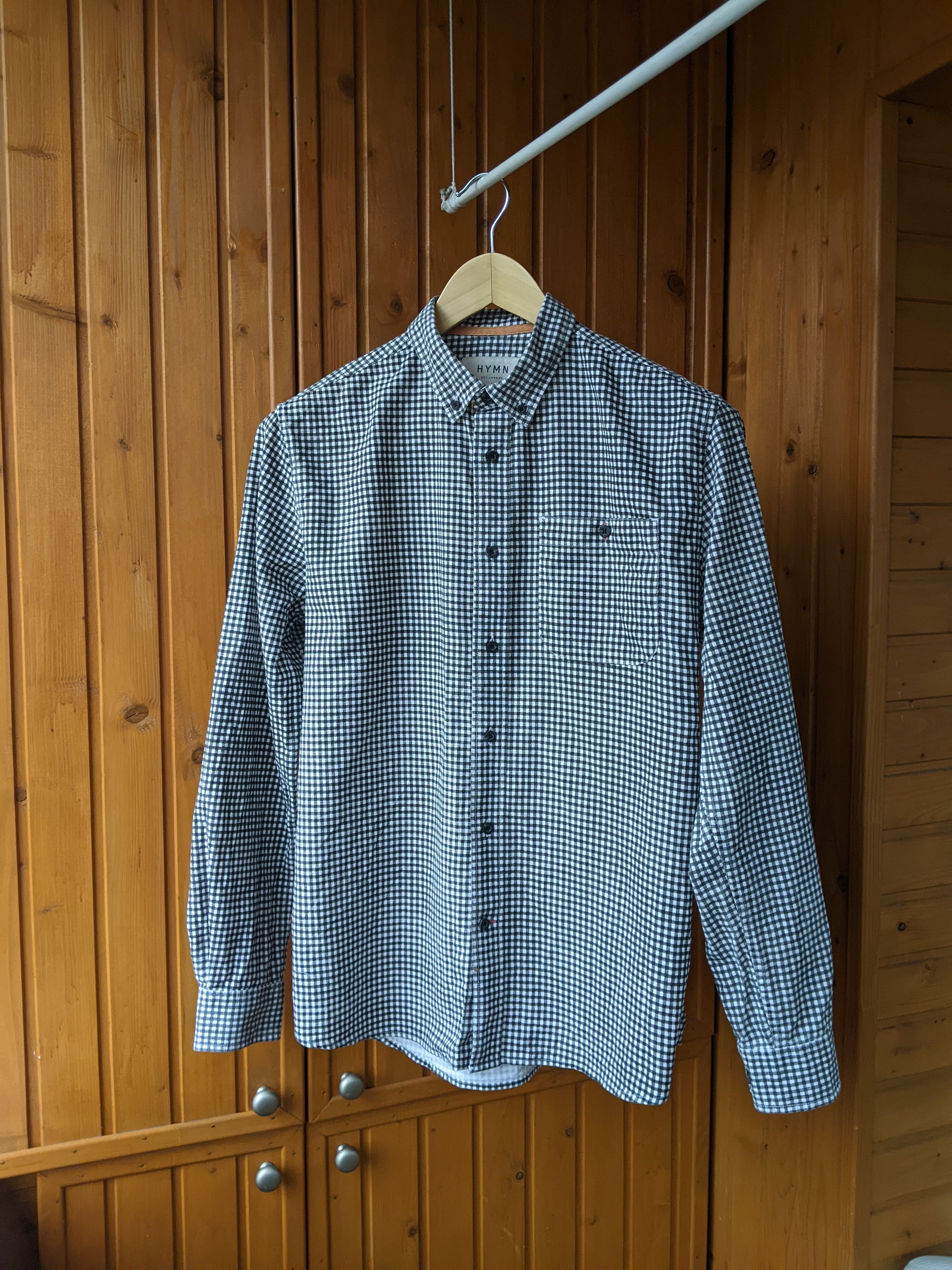 Japanese Brand HYMN London Plaid Cotton Longsleeve Shirt Size M Buzzcock Size US M / EU 48-50 / 2 - 4 Thumbnail