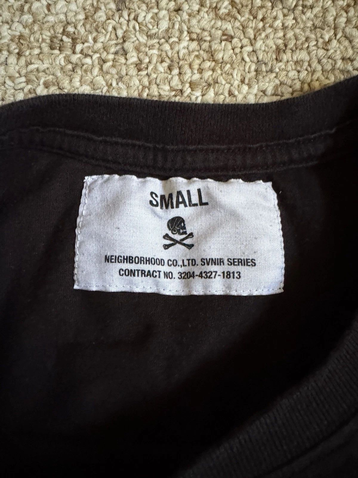Neighborhood Neighborhood Tokyo Japan Shop Logo Tee - (Black, Small) Size US S / EU 44-46 / 1 - 4 Thumbnail