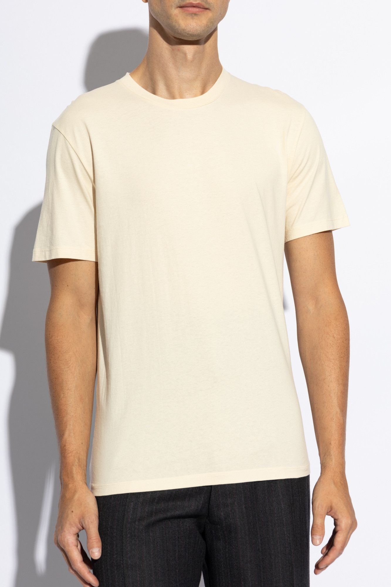 Maison Margiela o1s22i1n1024 Tripack Cotton T-Shirt in Beige Size US S / EU 44-46 / 1 - 3 Thumbnail