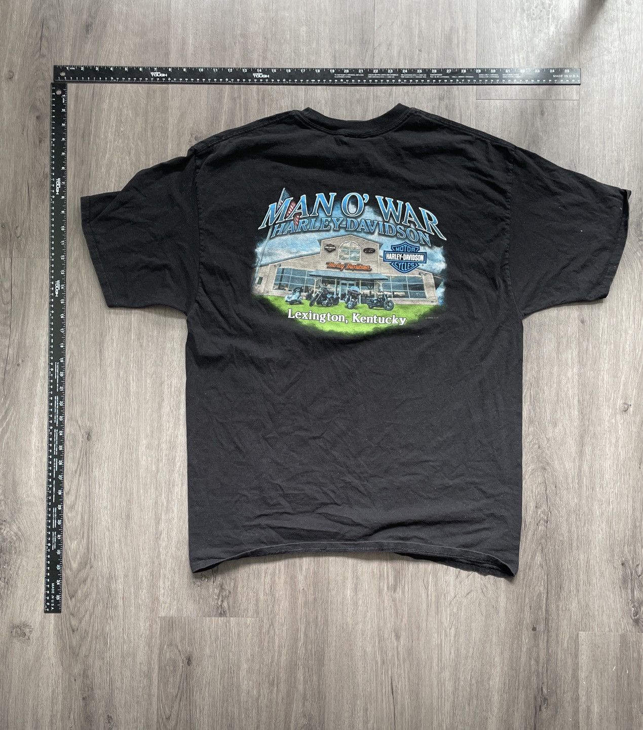 Harley Davidson Harley Davidson “Man O’ War - Kentucky” T-shirt (Sz. XXL) Size US XXL / EU 58 / 5 - 4 Thumbnail