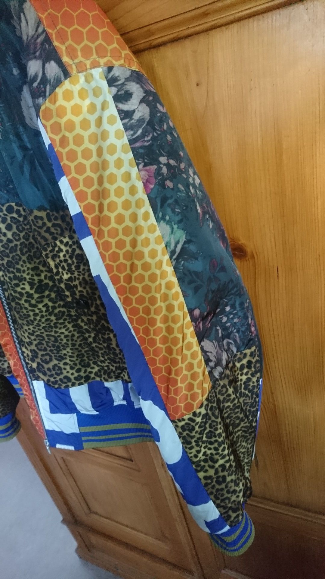 Dries Van Noten Dries Van Noten Multicolor Floral Leopard Jacket M L Size US M / EU 48-50 / 2 - 12 Thumbnail