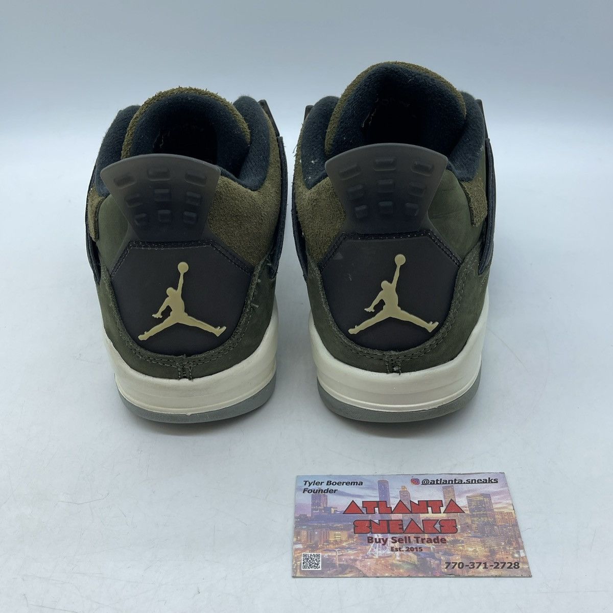 Jordan Brand Air Jordan 4 olive Size US 7 / EU 40 - 3 Thumbnail