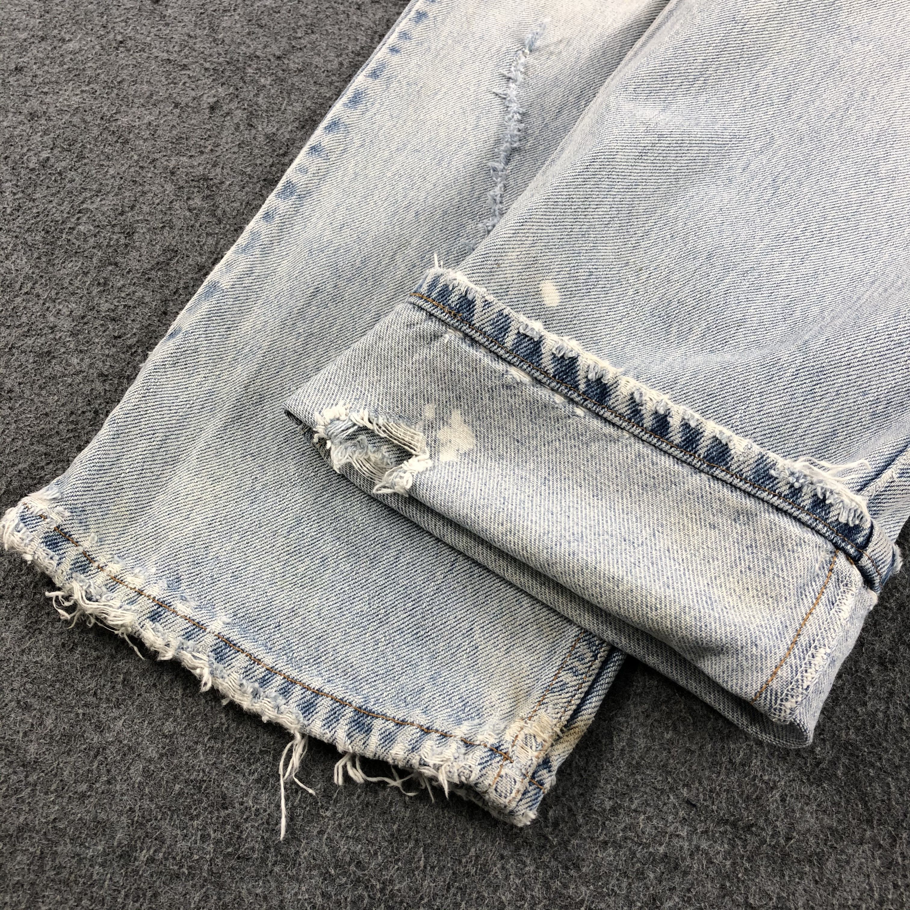 Levi's Vintage 90s Light Wash Levis 550 Jeans-J1658 Size US 30 / EU 46 - 7 Thumbnail