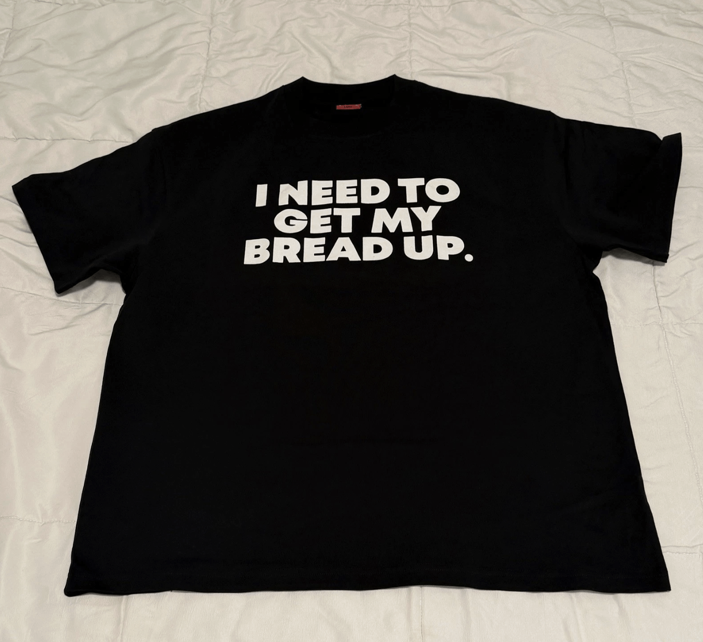 Corteiz Corteiz Get My Bread Up T-Shirt Black – Size [ Large] – New Size US L / EU 52-54 / 3 - 1 Thumbnail
