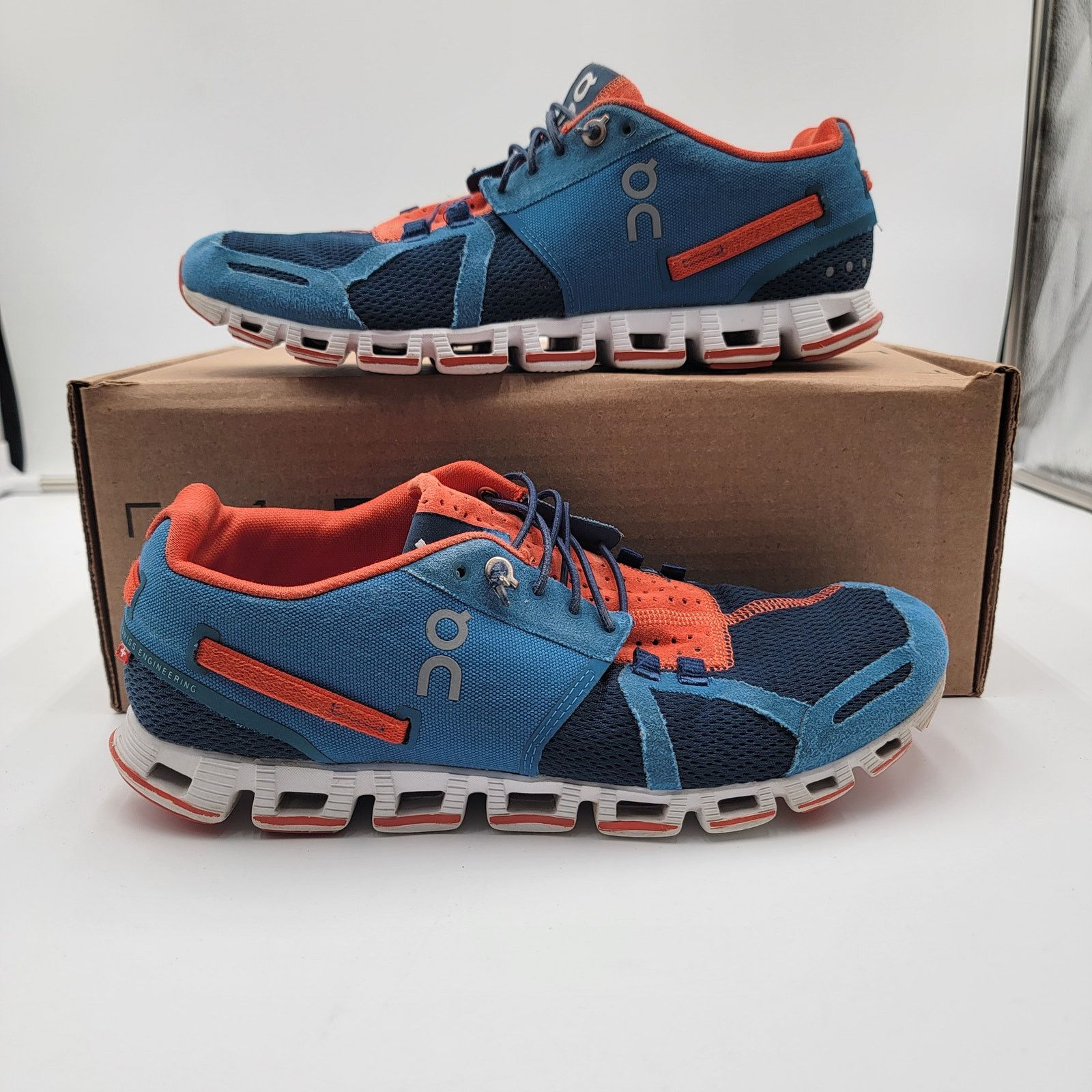 On On Running Mens Cloud Pacific/Sunset Sz 8 (154) Size US 8 / EU 41 - 2 Thumbnail
