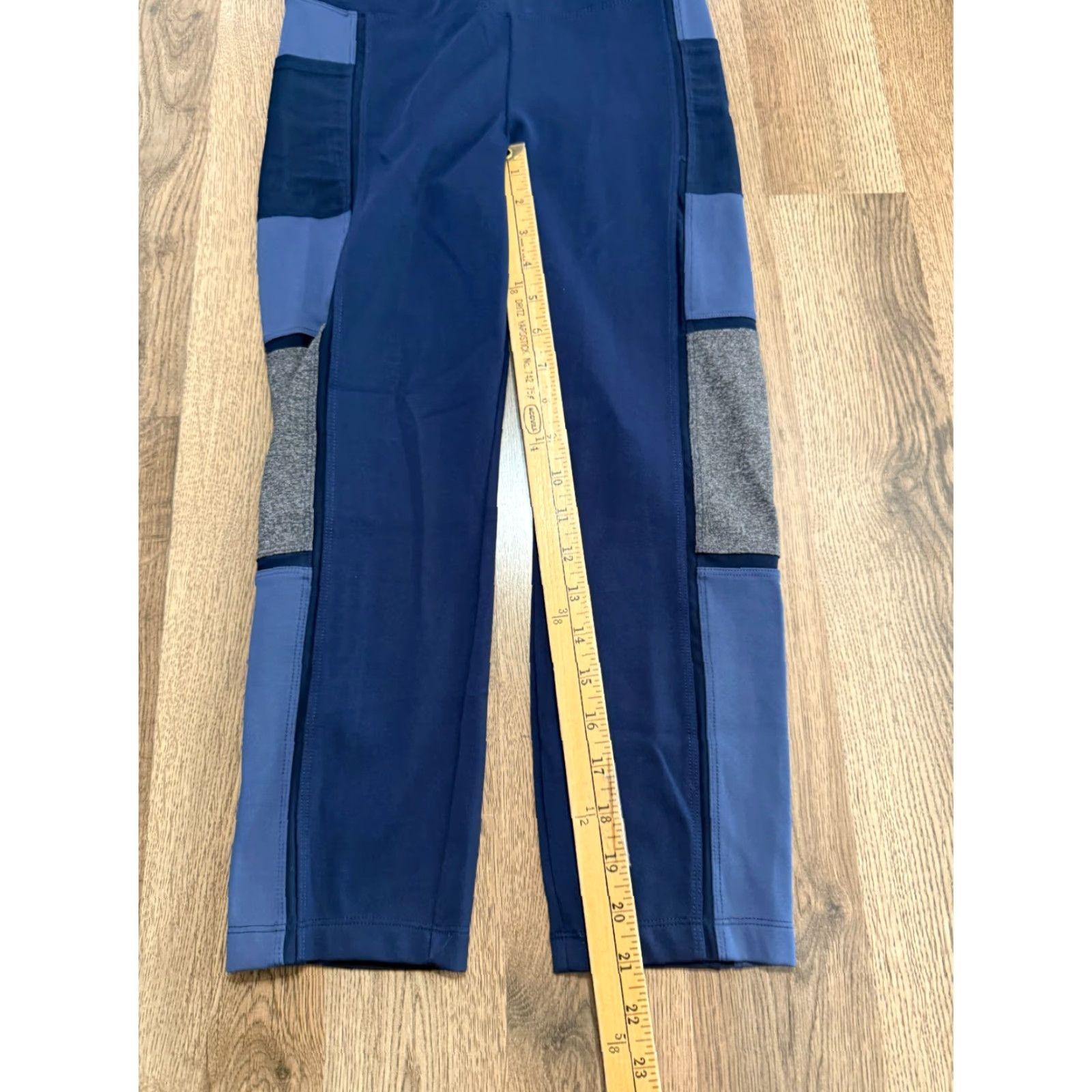 Avia AVIA Pants Women's Small Blue Gray Leggings Pull On Athletic Wear Size 28" / US 6 / IT 42 - 7 Thumbnail