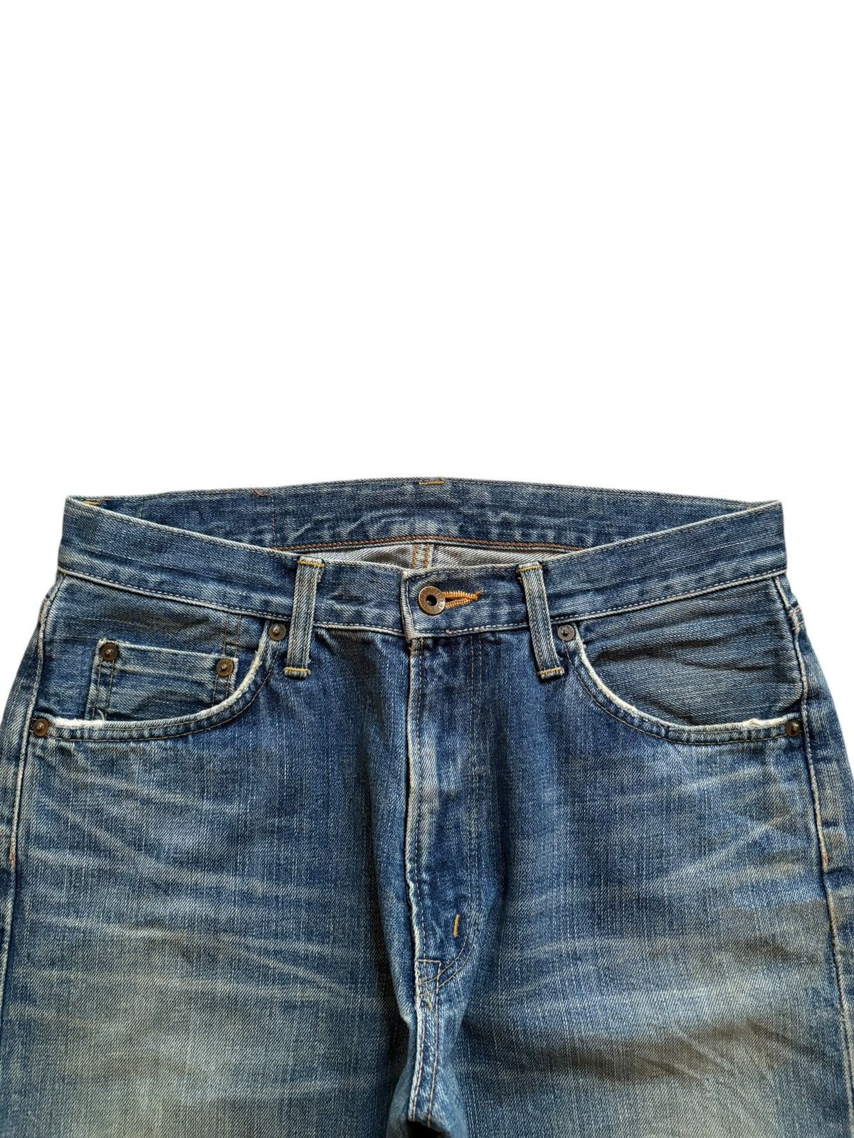 Edwin Vintage Japanese Edwin 505xx Selvedge Mud Wash Baggy Jeans Size US 32 / EU 48 - 5 Thumbnail