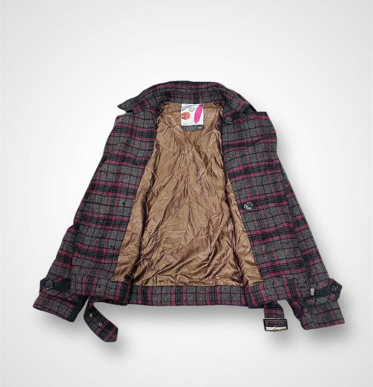If Six Was Nine × Japanese Brand × Le Grande Bleu (L.G.B.) Royal Camp Double Collar Punk Wool Jacket (09) Size M / US 6-8 / IT 42-44 - 4 Thumbnail